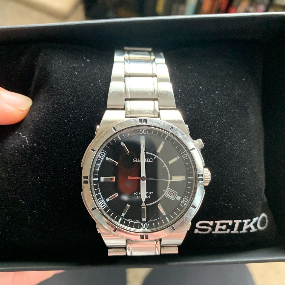 Men’s Seiko Kinetic Watch